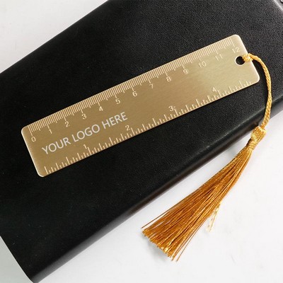 Creative Brass Bookmark Ruler